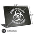 Zombie Apocalypse Survival Guide Universal Laptop 11in (8.8 x 6.2in) Skin